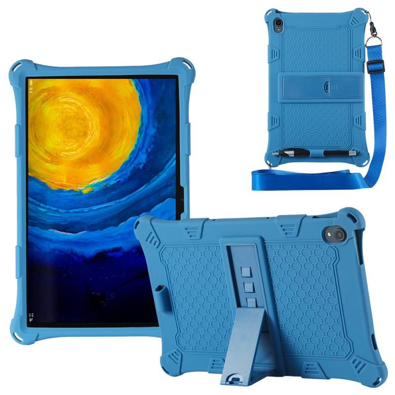 Slim Silicone Case Lenovo Xiaoxin Pad 11 Inch TB-J606F Pro 11.5 TB-J706F Standable Folio Cover With Pen Strap