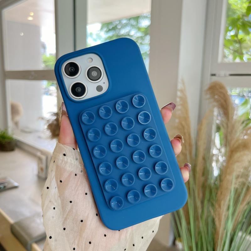 Многофункциональная силиконовая присоска - подставка для телефона и наклейка на заднюю панель