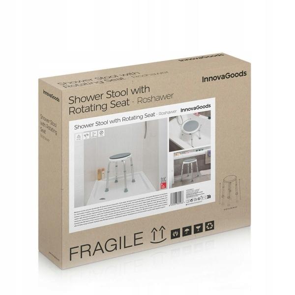 InnovaGoods ROSHAWER shower seat
