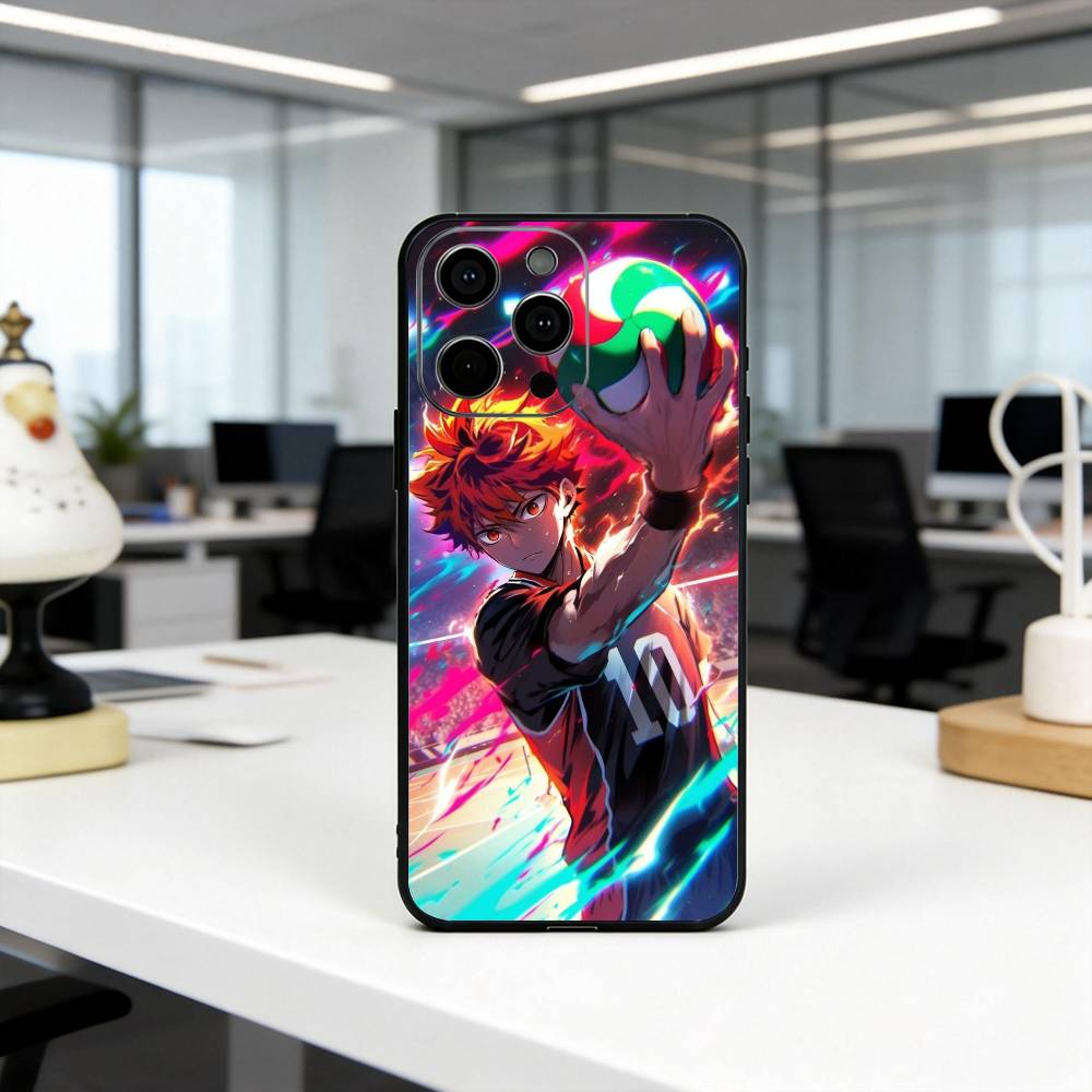 S-Шоё H-Хината BOY H-Хайк-ю Чехол для телефона Силиконовый Мягкий Для IPhone 17 16 15 14 13 12 11 X XR Plus Pro Max Plus