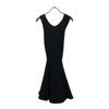 Made In Italy No Sleeve Knit One Piece XS Black Women Used