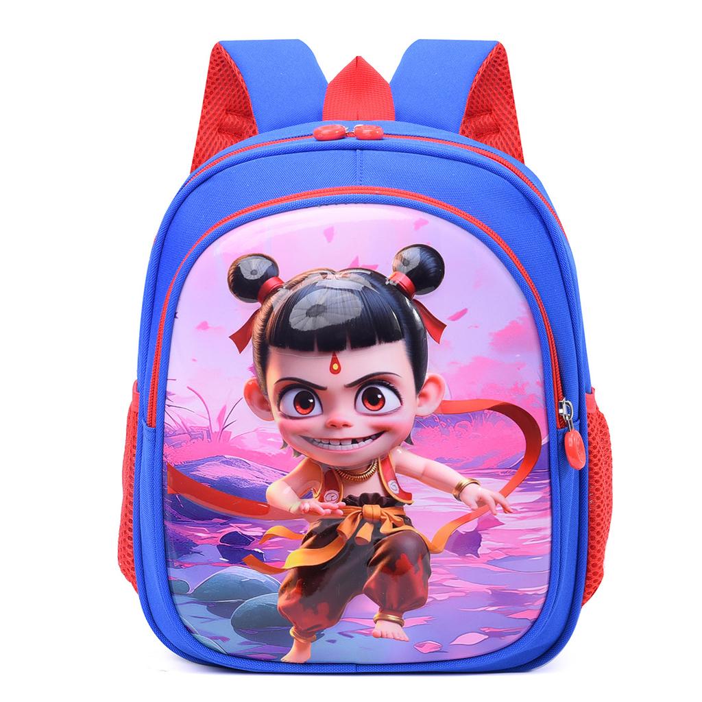 School Bag New Nezha Casual Love Cartoon Children's Bag Versatile Foreign Style Lightweight Backpack