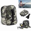 MUQZI Sports Accessory Outdoor Camouflage Fishing Reel Waist Bag Portable Tackle Holder Storage Pouch