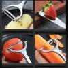 Stainless Steel Fruit Vegetable Peeler Potato Carrot Apple Peeler Grater Kitchen Gadget Multifunctional Steel Vegetable Tools