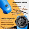 3‑12mm Twist Bits Drill Bit Sharpener 19 Holes Drill Bit Grinder  For 3‑12mm