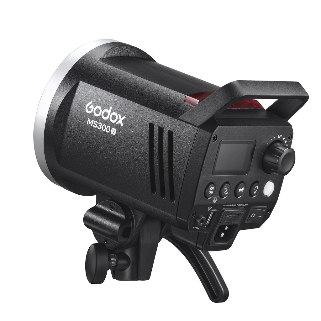 Godox MS300-V Модернизированная студийная вспышка 300 Вт стробоскоп GN58 0,1-1,8 с Время перезарядки 5600+/-200K
