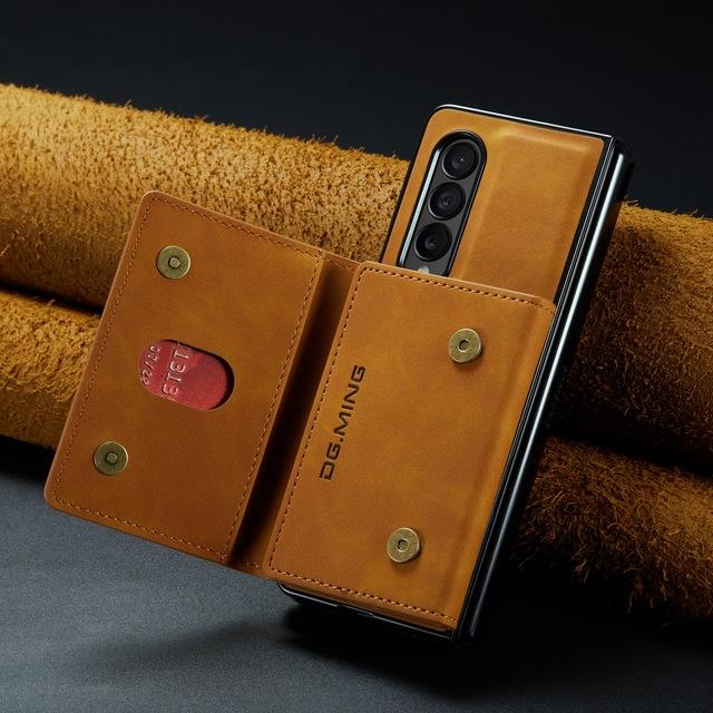 Магнитный модный кожаный чехол-кошелек для Samsung Galaxy Z Fold4 5g Fold 4 Fold3 Fold 3 S23 Ultra S22 Plus S21 Fe S20