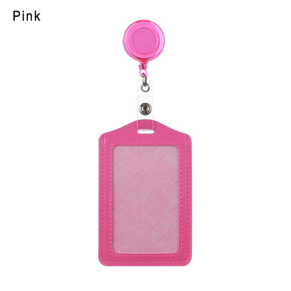 Держатель для ID-карты без молнии, чехол для бейджа с выдвижной катушкой, оптом, прозрачная защитная оболочка, бирка безопасности для работника, офисная принадлежность