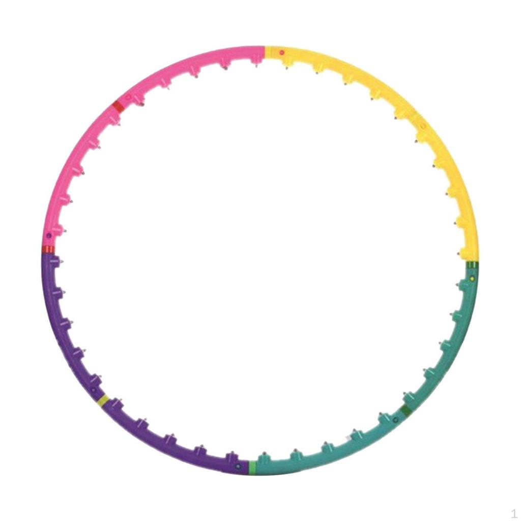 Fitness Hoop Entertainment Removable Exercise for Indoor Office Adults