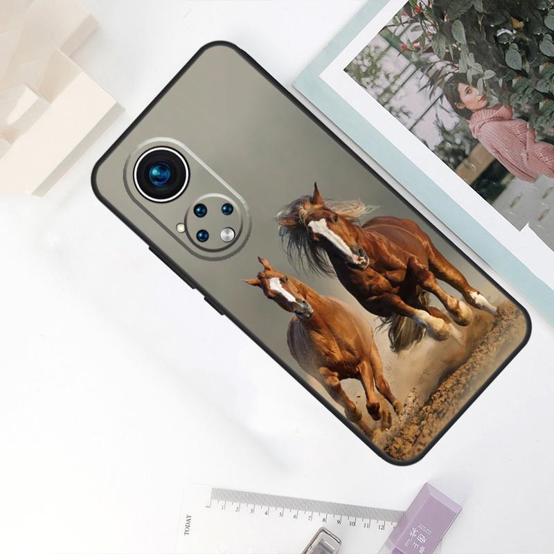 Чехол Magic 8 Pro 6 7 Lite для Honor 200 400 50 70 90 X8c X8b X9a X9b X9c X9d Win RT с изображением Бегущих за Честь Лошадей