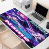 Custom Name Personalized KPop Demon Hunters Pattern Mousepad, Laptop PC Desk Mat, Decorative Desk Mat for Home Keyboard Pad Gift