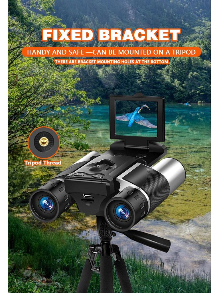 DT10 Starlight Night Vision Digital Binocular Telescope with High-Definition Recording & Photo Capabilities for Birdwatching and Outdoor Use