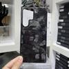 YTF-Carbon Чехол из углеродного волокна Для Samsung Galaxy 24/s25 Ultra Арамидное волокно Противоударный Чехол для Galaxy s22/s23 Ultra