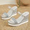 Wedges Sandals Women Summer Platform Shoes Women High Heels Luxury Designer Sandals Outdoor Beach Woman Shoes Sandalias De Mujer