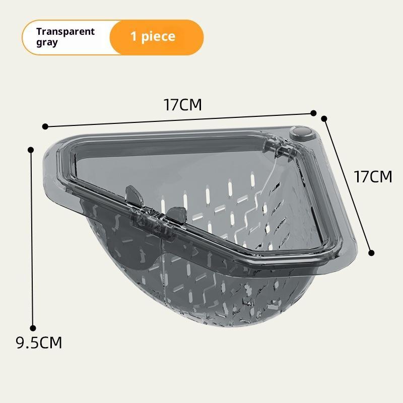 Магнитная сетка-фильтр для слива раковины с надежным креплением и быстрым сливом. Идеально подходит для фильтрации пищевых отходов на кухне, мытья лапши