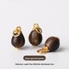 Exquisitely Carved High-Color Retention Agarwood Beads Bracelet - DIY Cultural Play Accessories