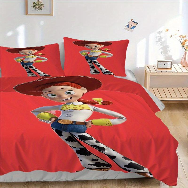 Комплект постельного белья Jessie Cowgirl из 3 предметов: 1 мягкий пододеяльник + 2 наволочки, можно стирать в машине, подходит для всех сезонов. D045