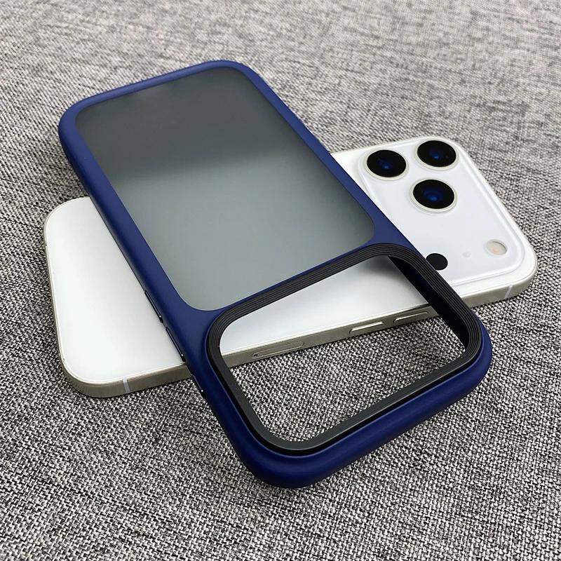 Минималистичный матовый ультратонкий чехол для IPhone 17 Pro Max Air Active Touch с защитой кнопок камеры и линз, противоударный