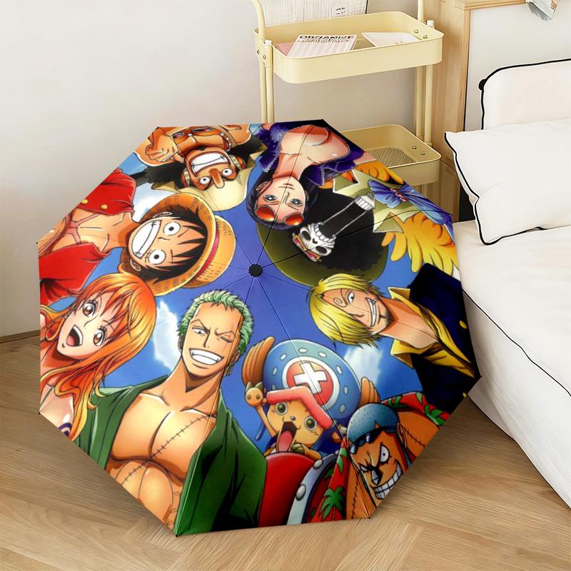 Милая Обезьянка D. Зонт с Луффи из японской манги ONE PIECE подходит для всех сезонов, включая домашние путешествия и активный отдых Y17