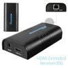 Black 1A HDMI Extender Receiver Compitable with HDCP 120 Meter Transmission Diatance for 1080P 60Hz Full HD DC5V