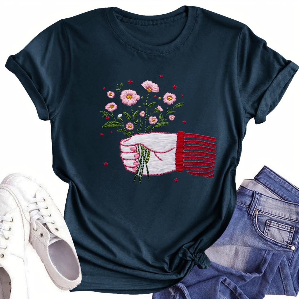 Футболки с короткими рукавами для женщин, модные топы, легкие и мягкие повседневные летние наряды, одежда