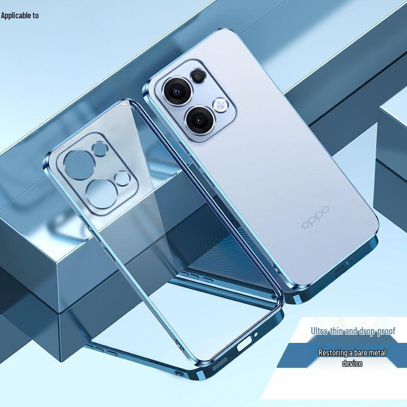 Ультратонкий прозрачный силиконовый мягкий чехол для OPPO Reno 13 & 13 Pro - Полная защита от падений