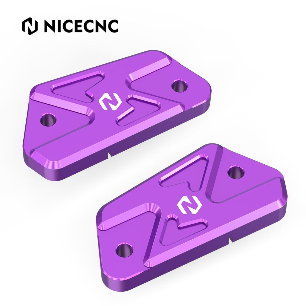 NICECNC For Surron light bee X S L1E Electric Dirt Bike Front Rear Brake Reservoir Cover Cap For Segway X160 X260 2023 2024 2025