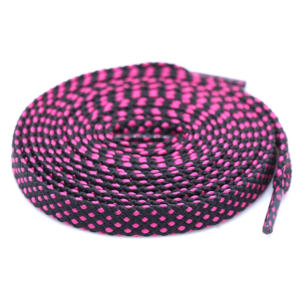 1 пара плоских шнурков, двухцветные повседневные кроссовки, кружевная обувь унисекс, веревочные аксессуары, модные аксессуары