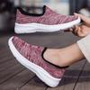 Весенние женские кроссовки, удобные, легкие, нескользящие, плоские, для мам, кроссовки для бега на открытом воздухе, повседневная спортивная обувь, размер 35-44