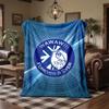 Флисовое одеяло в тематике Sheffield Wednesday Уютное мягкое плюшевое одеяло для спальни, дивана, путешествий