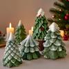 Christmas Tree Silicone Mold Handmade Aroma Candle Soap Resin Polymer Clay Mold Reusable DIY Holiday Craft Supplies