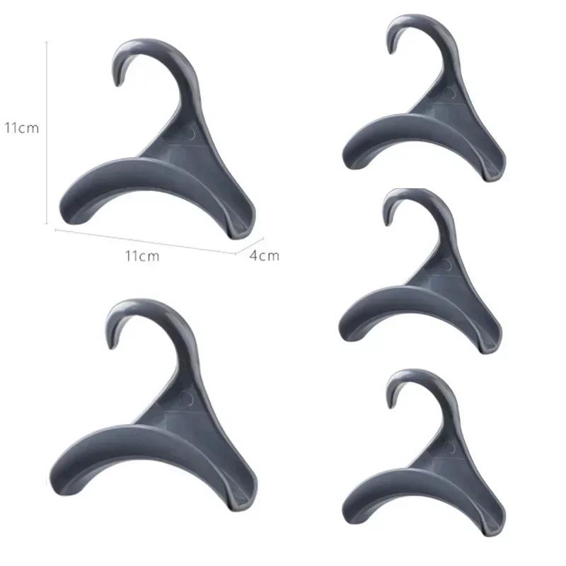 1-10pcs Bag Hanger Hook Handbag Hat Scarf Storage Rack Hangers Wardrobe Backpack Hook Handbag Holder Storage Rack Organization