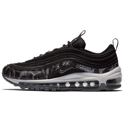 Nike Womens Air Max 97 Premium 'Future Forward' (women's sizes) Black / Black-Summit White-Cool Grey Running Shoes 917646 005