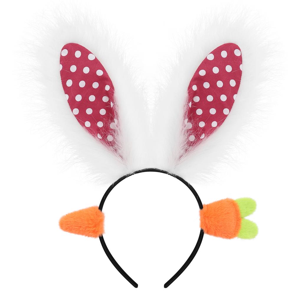 Personalized animal ear headband cosplay cute carrot and rabbit ears cos plush hair accessories