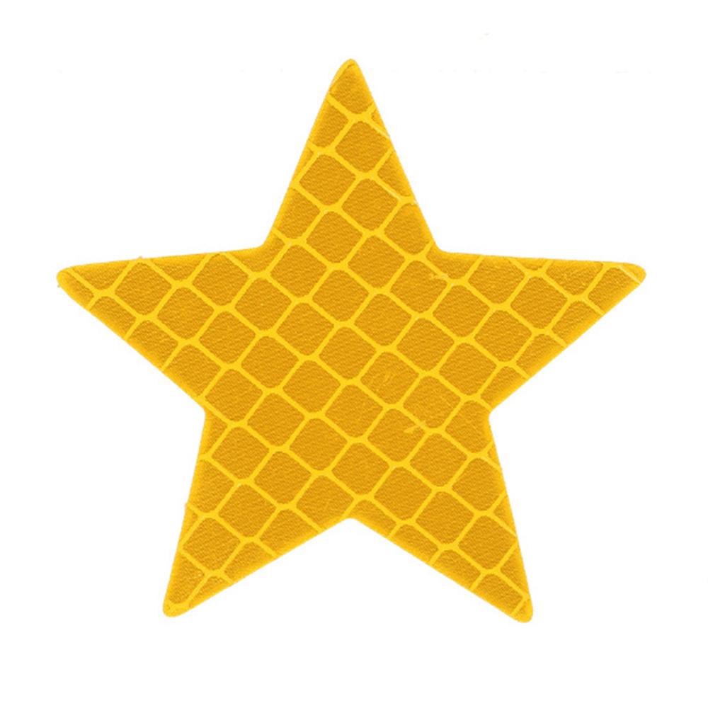 Five-pointed Star Reflective Stickers Car Exterior  Accessories Car Safety Mark Car Stickers
