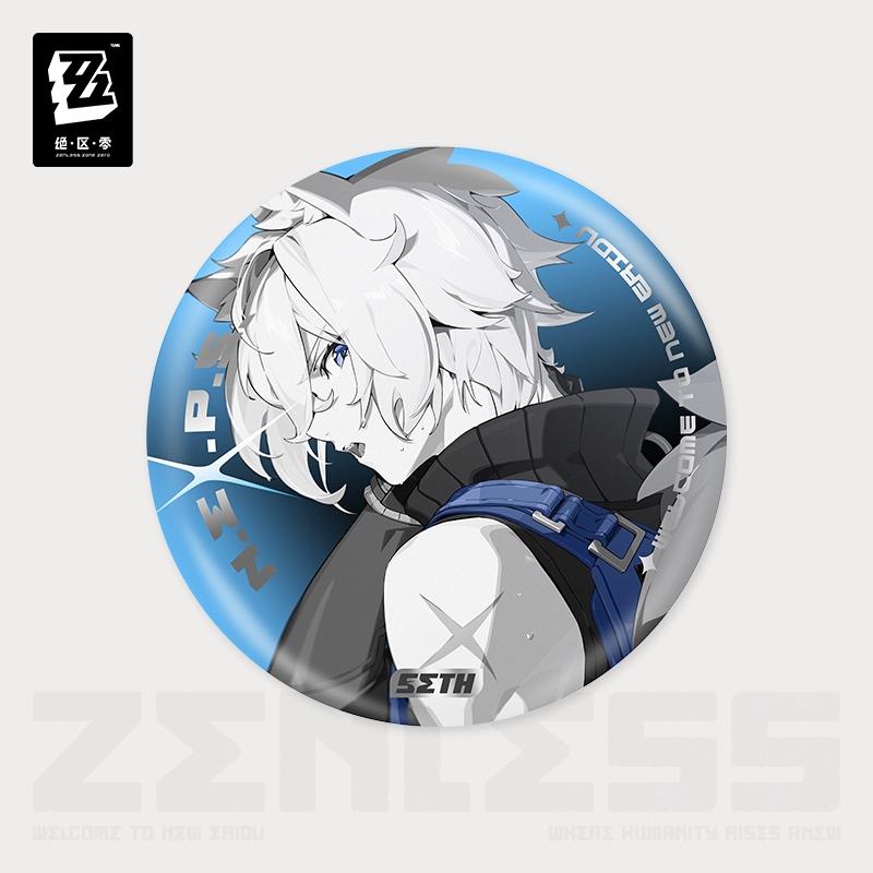 Sunsyea Zenless Zone Zero Официальный мерч miHoYo Оригинальная серия YH Акриловый брелок Значок Украшение Команда уголовного розыска