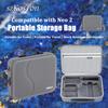 New Storage Bag For DJI NEO 2 Integrated Carrying Case Handbag Travel PU Suitcase with Shoulder Strap Drone Accessories Bag
