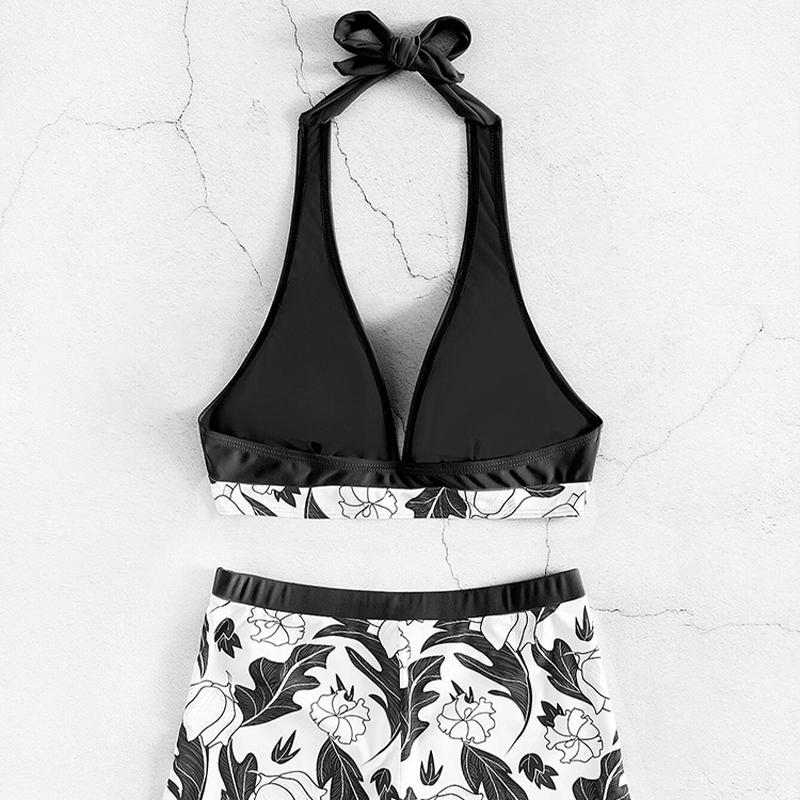 Комплект бикини с пуш-ап, женский цельный купальник с высокой талией, женский купальный костюм, летняя пляжная одежда