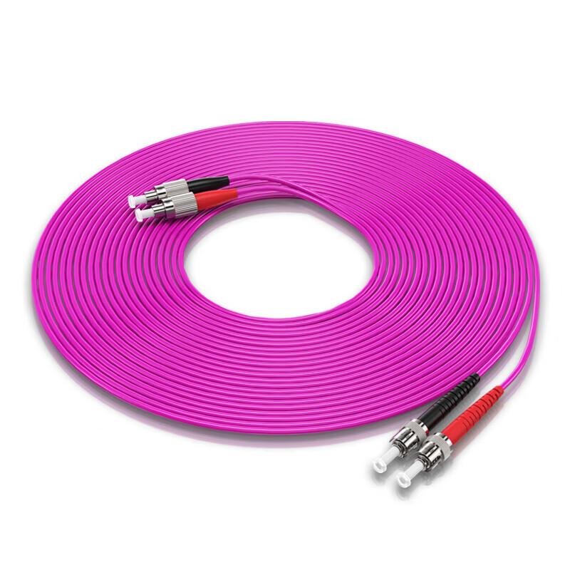 Shengwei OM4 FC-ST 10G Multimode Duplex Fiber Optic Patch Cable