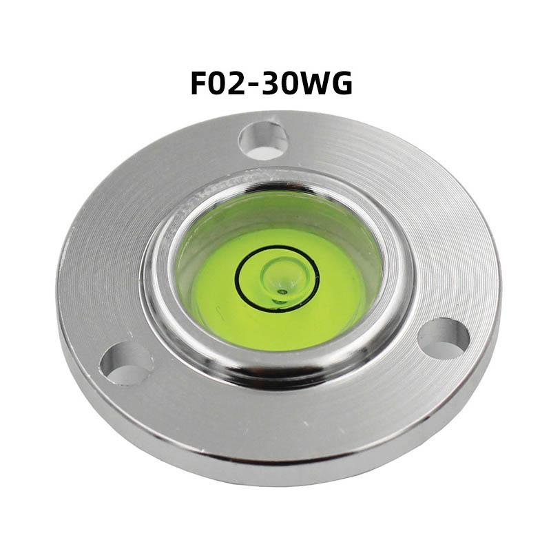 Универсальный уровень-бусинка Верхний фланец Круглый пузырьковый уровень Встроенный Настраиваемый диаметр от 20 мм до 40 мм 1 шт.