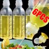 Kitchen Oil Bottle Plastic Seasoning Squeeze Bottle Dispenser for Salad BBQ Sauce Condiment Containers Cooking Tool