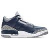 Мужские кроссовки Air Jordan 3 Retro Georgetown Blue Midnight-Navy Cement-Grey CT8532-401