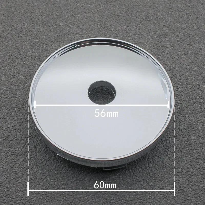 4pcs 56+60mm Car Wheel Hub Center Caps Rim Cover Badge Emblem Stickers For MINI Cooper One S JCW R55 R56 F55 F56 R57 R58 R59 R60 e3