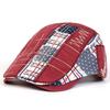 Newsboy Brand Latest Fresh Splicing Fabric Vibrant Color Multi Neutral Gender Women  Men For Caps British Painters Hats Spring Autumn Octagonal Cap