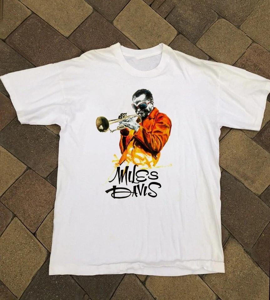 Miles Davis Album Music Unisex White T-Shirt