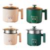 Мини электрическая плита, AU PLUG Electric Hot Pot 1.8L Мини многофункциональная электрическая лапшаница с ручкой для дома, общежития, офиса