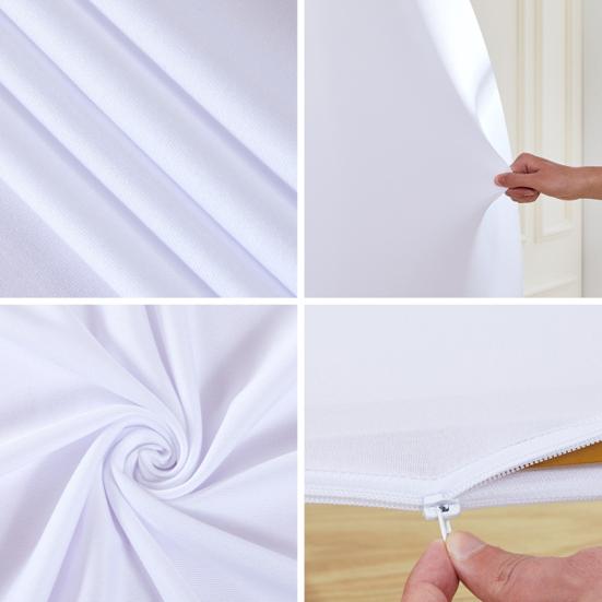 Чехол для арки в виде полумесяца, чехол для свадебного фона, чехол для подставки, эластичная тканевая арка для фона, чехол для 6-футовой арки в виде полумесяца, помолвка, детский душ