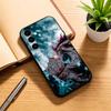 Demon Slayer Tanjiro Nezuko  Phone Case Black Silicone Soft For Samsung Galaxy A73,A72,A71,A70,A53,A52,A51