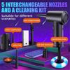 Compressed Air Duster Electric Rechargeable Cordless Air Blower Compressed Air For Cleaning Computer Keyboard Camera Car Home