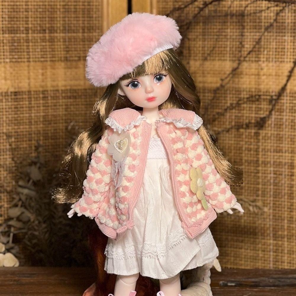 1 Набор 1/6 SD 30см Bjd Кукла с Одеждой Длинные Волосы Привлекательные Глаза Платье Принцессы BJD Куклы Элегантные Шаровые